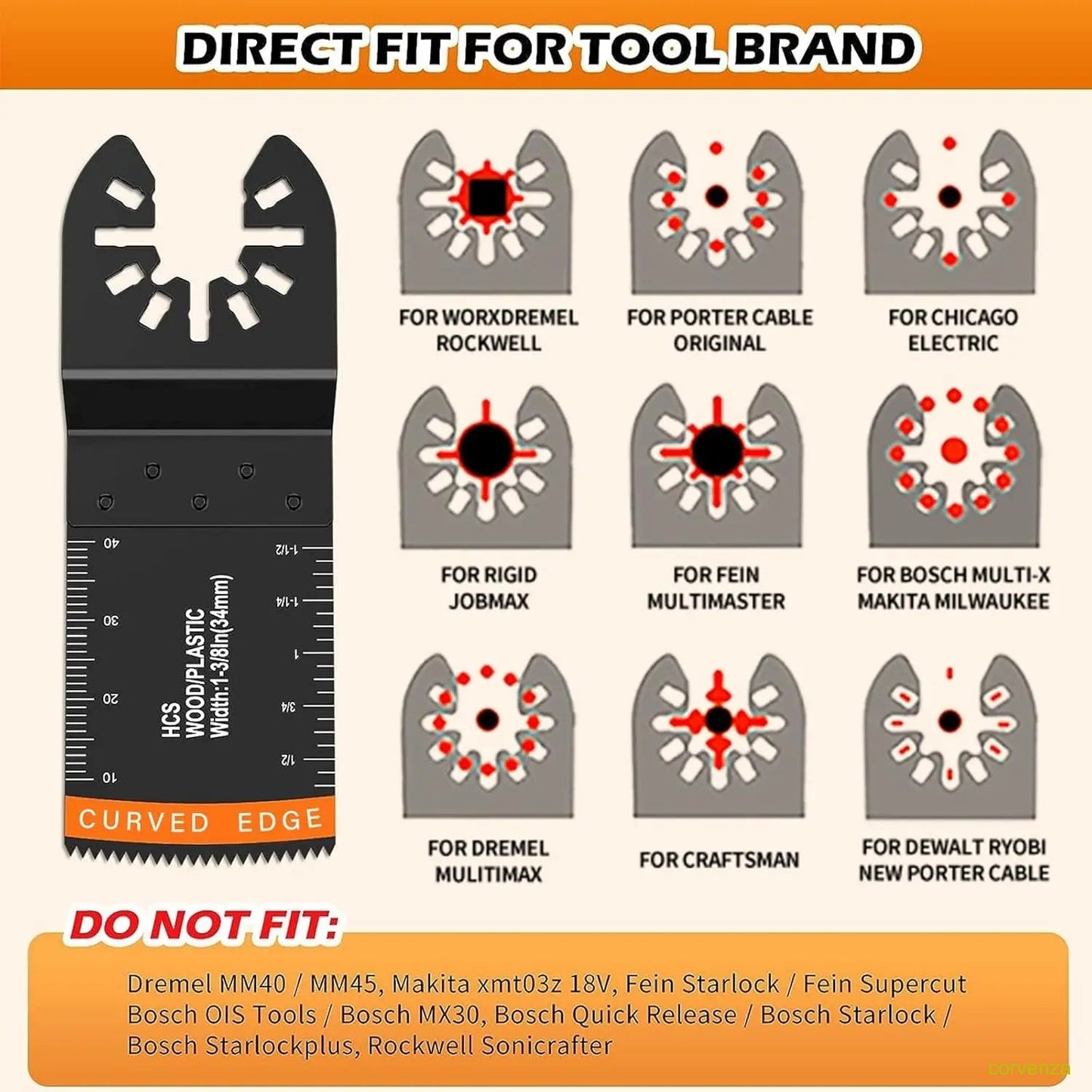 152 Titanium Alloy Woodworking Reciprocating Saw Blade with Sandpaper