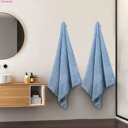 Large Super Absorbent Bath Towels – Quick Dry & Soft, 2 or 4 Pack
