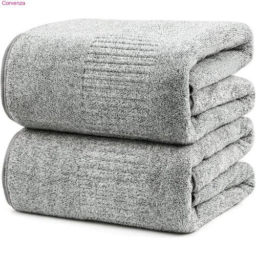 Large Super Absorbent Bath Towels – Quick Dry & Soft, 2 or 4 Pack
