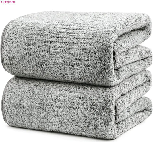 Large Super Absorbent Bath Towels – Quick Dry & Soft, 2 or 4 Pack